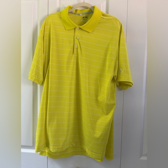 adidas Other - Adidas Men's Yellow Polo Shirt -Xl